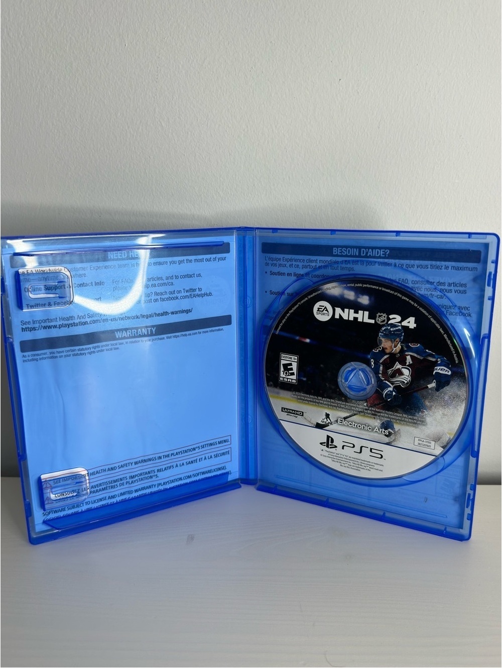 PS5 NHL 24 Sony PlayStation 5 Hockey Video Game Complete Great Condition - Picture 3 of 4